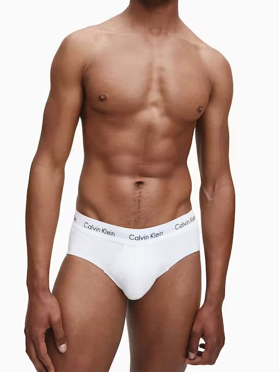 Calvin Klein Cotton Stretch 3pk Hip Briefs