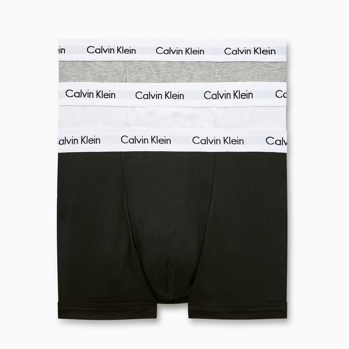 Calvin Klein Cotton Stretch 3pk Low Rise Trunks