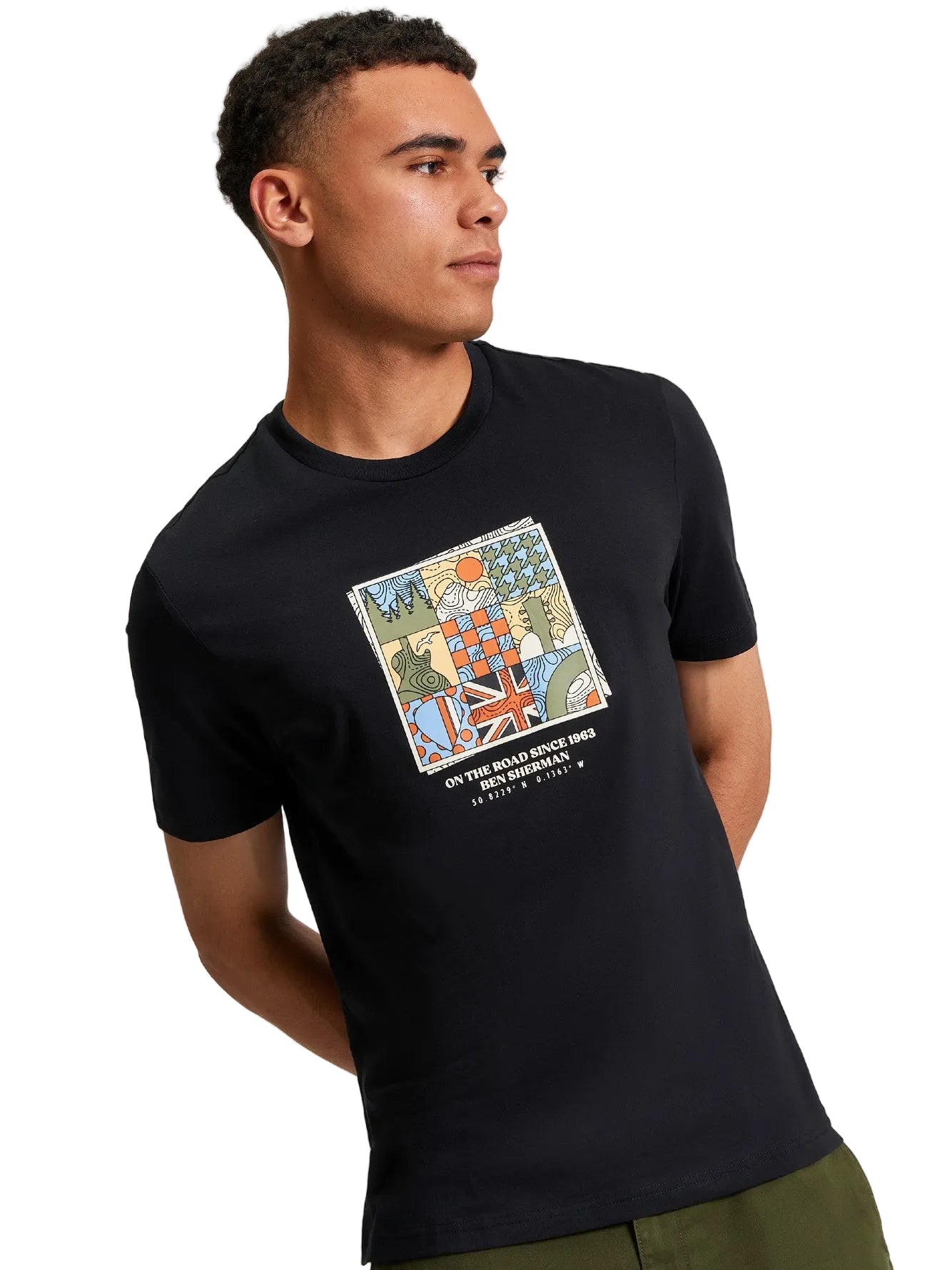 Ben Sherman Retro Adventure T Shirt