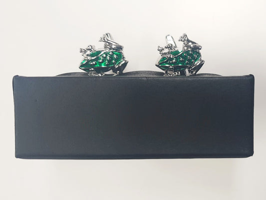 Harry Knight Esq Frog Cufflinks