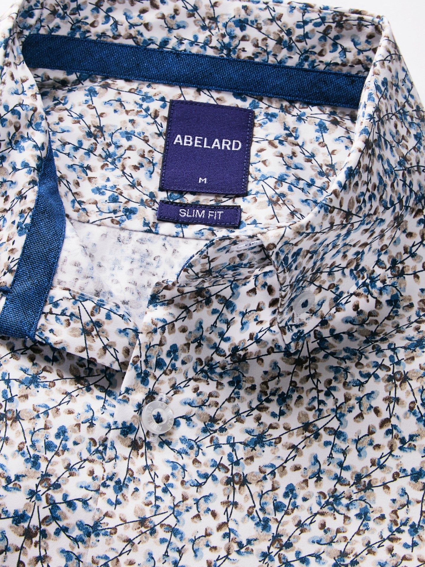 Abelard Fagiolini Print Shirt - Slim Fit
