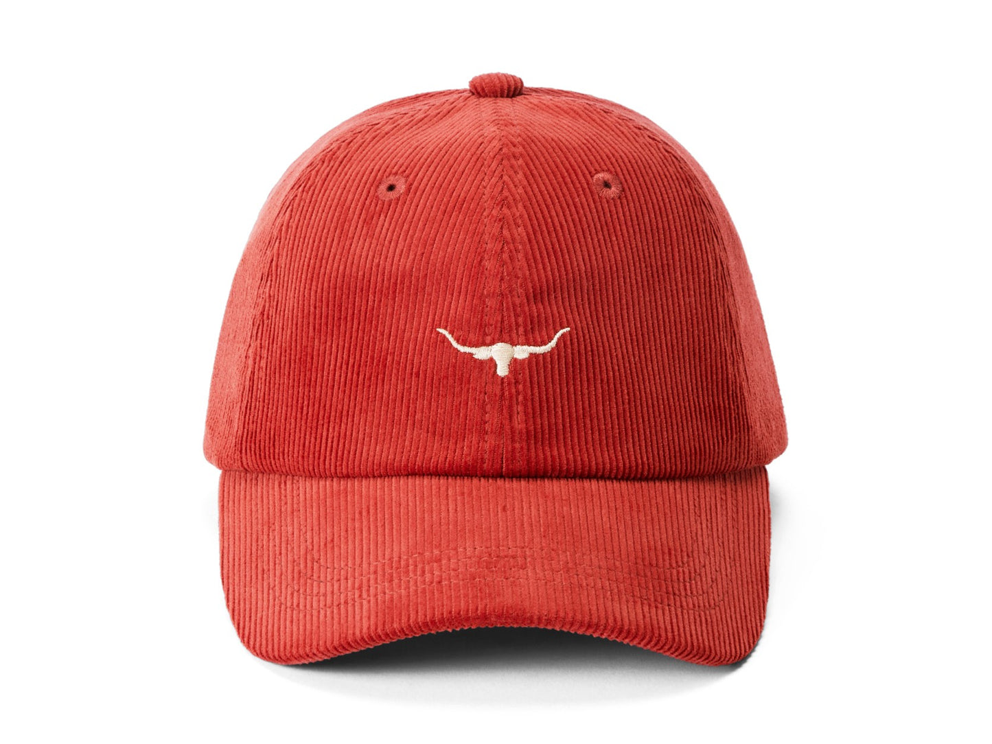 RM Williams W25 Mini Longhorn Cord Cap - Crimson