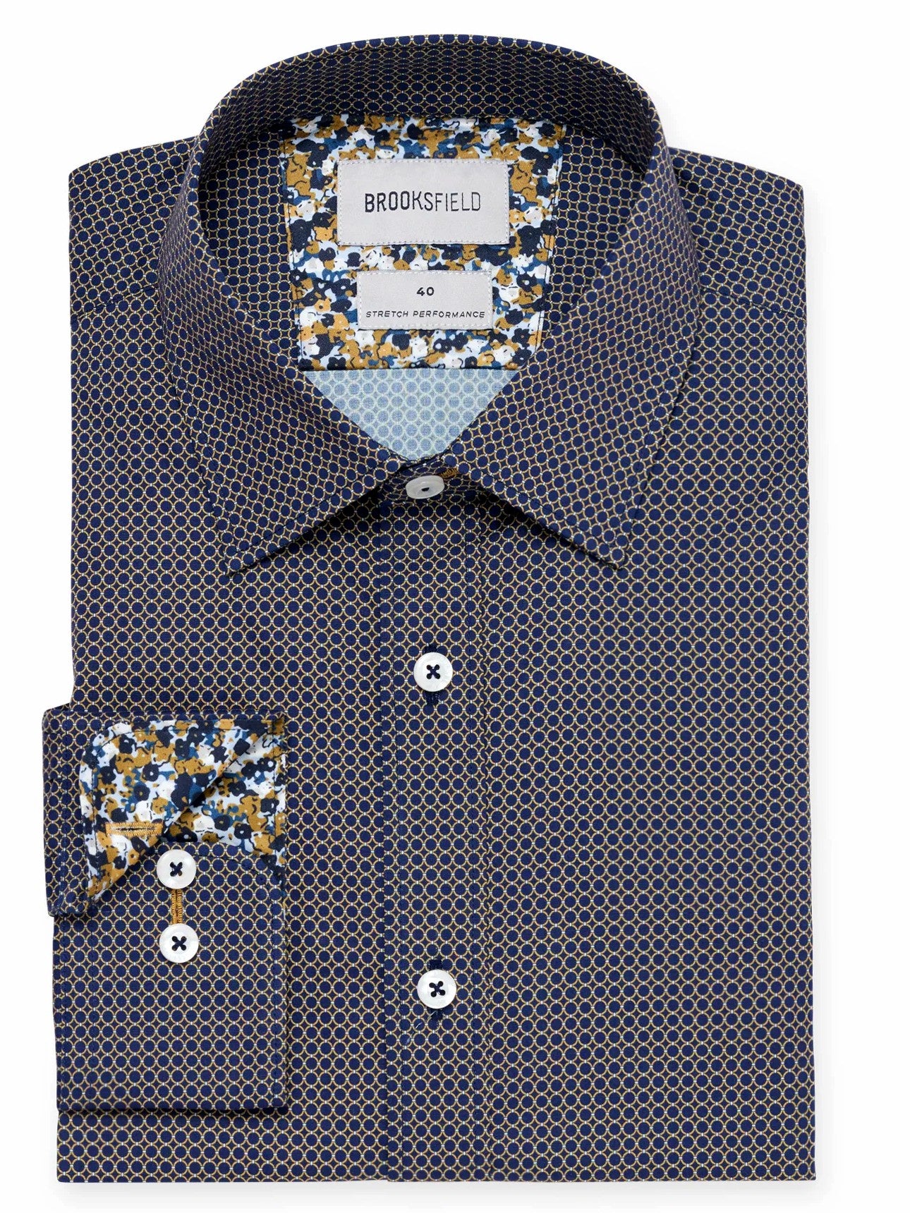 Brooksfield BFC2529 Stretch Performance Shirt