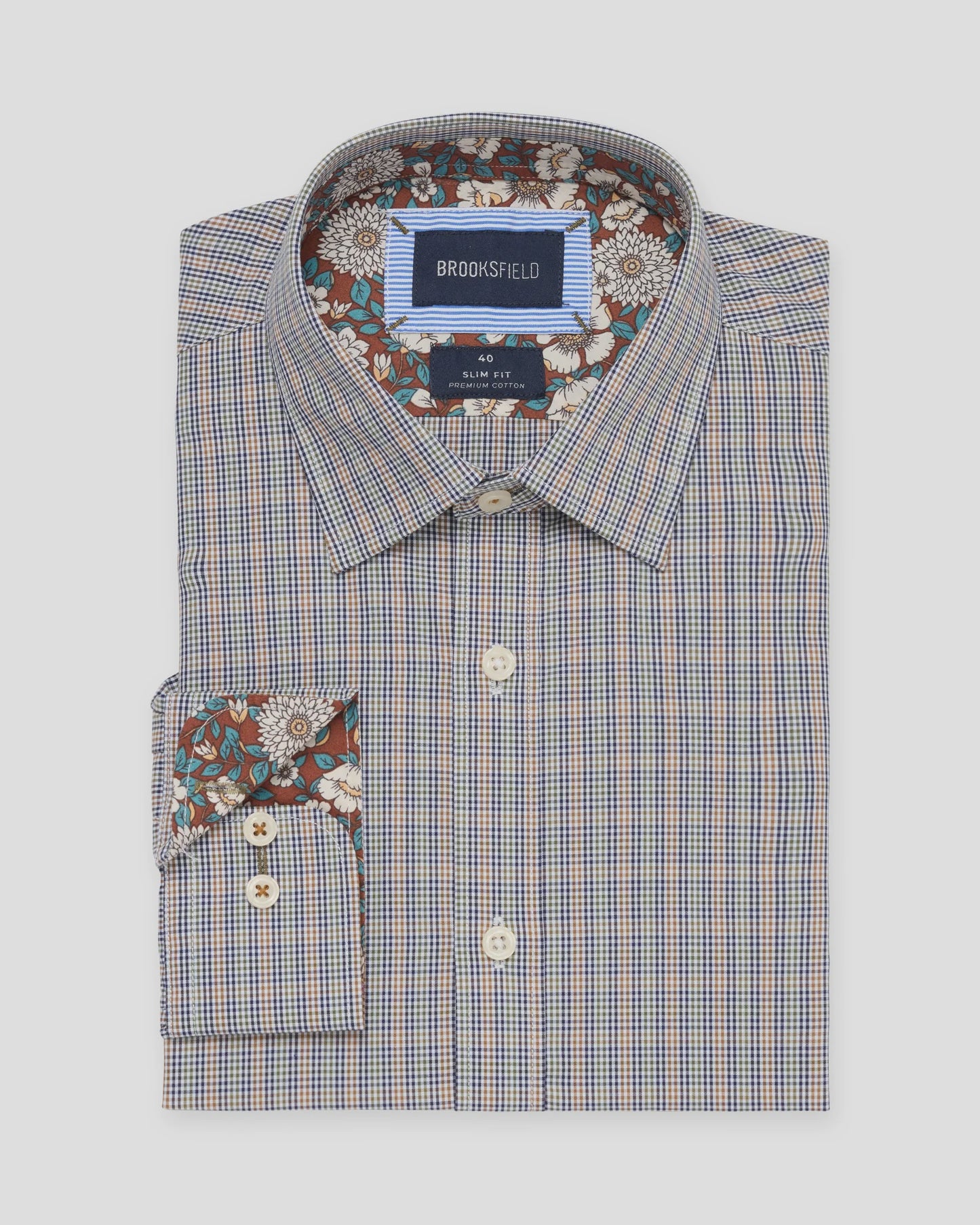 Brooksfield BFC2547 Luxe Business Shirt