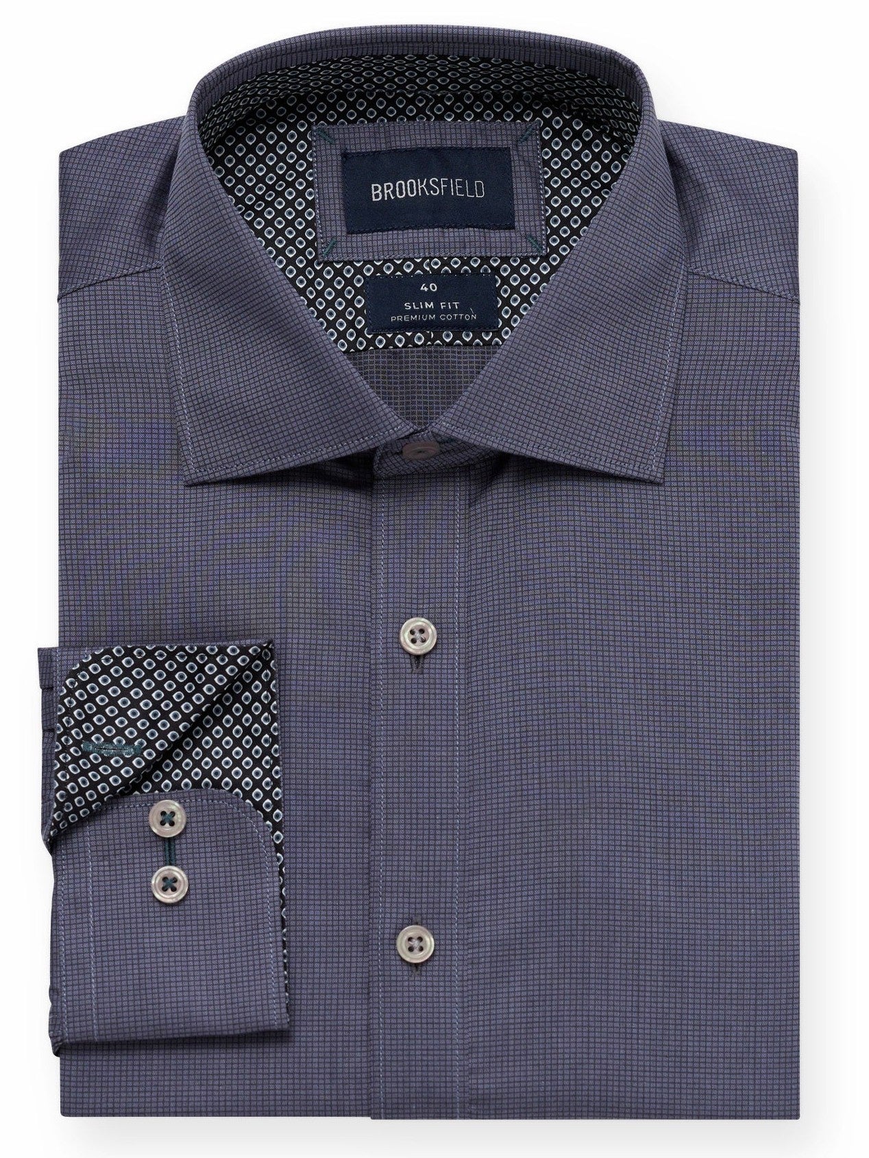 Brooksfield BFC2617 Cotton Dress Shirt