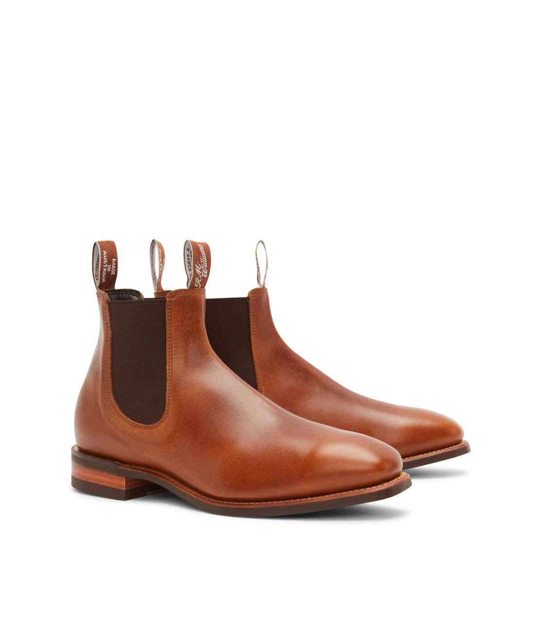 RM Williams Mid Brown Comfort Craftsman Boots