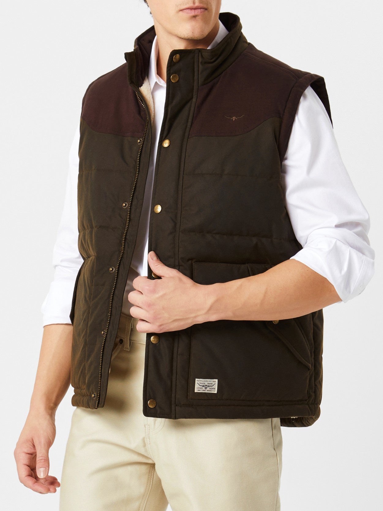 RM Williams W26 Yambulla Waxed Vest