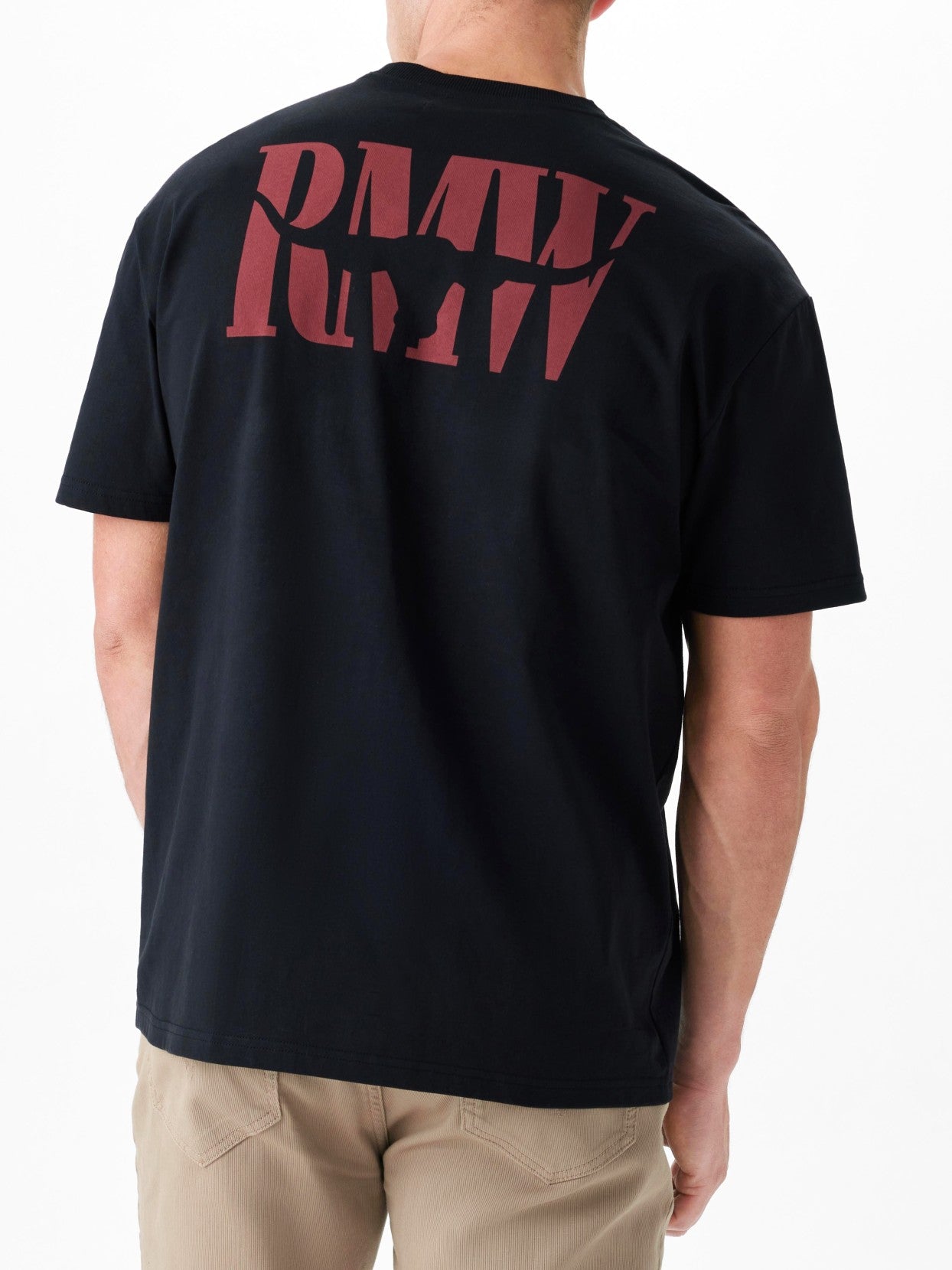 RM Williams S26 Branded T Shirt - Black