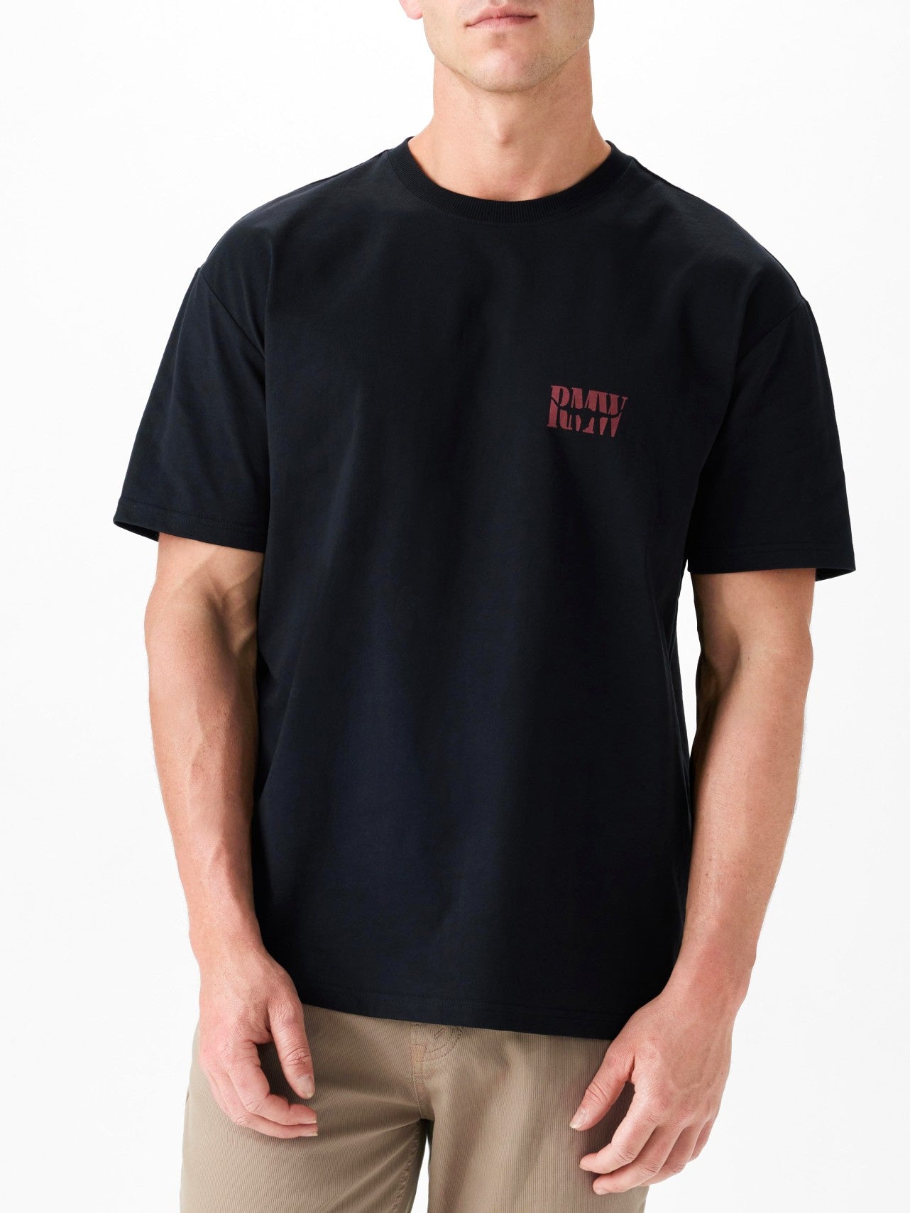 RM Williams S26 Branded T Shirt - Black