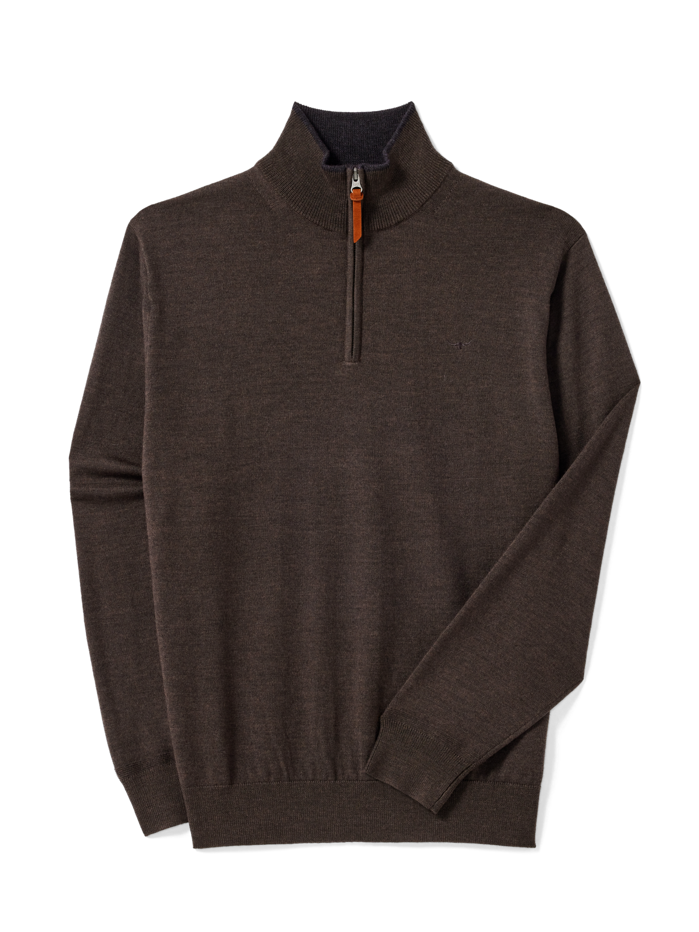 RM Williams W25 Ernest Sweater - Chestnut