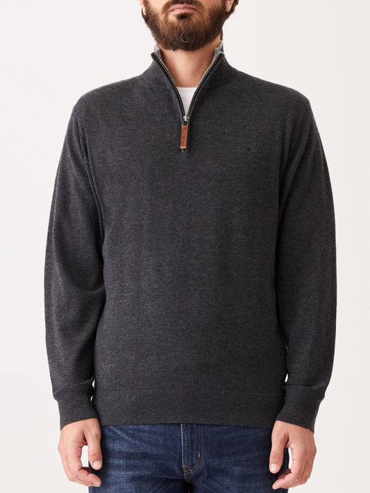 RM Williams W24 Ernest Sweater - Charcoal