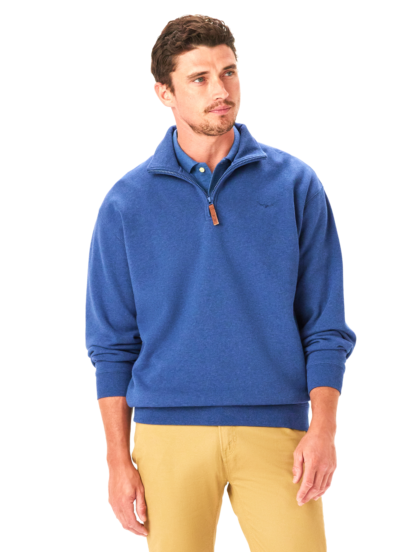 RM Williams W25 Mulyungarie Fleece - Blue Marle