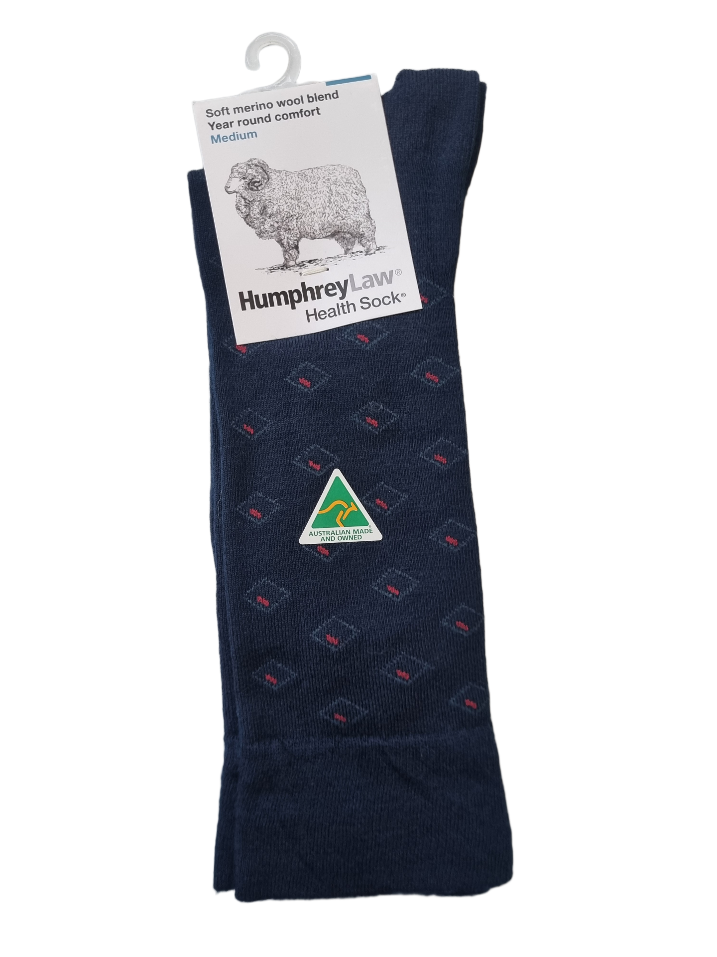 Humphrey Law Diamond Eye Health Sock