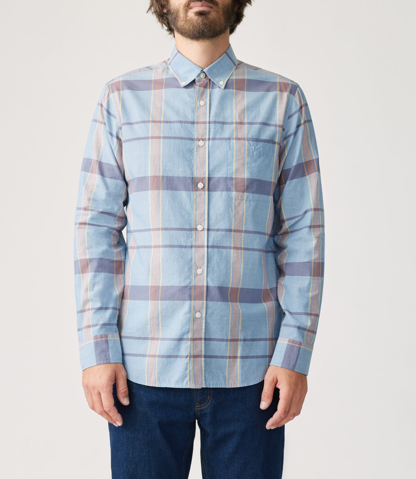 RM Williams S25 Regular Shirt BDC - Vintage Indigo