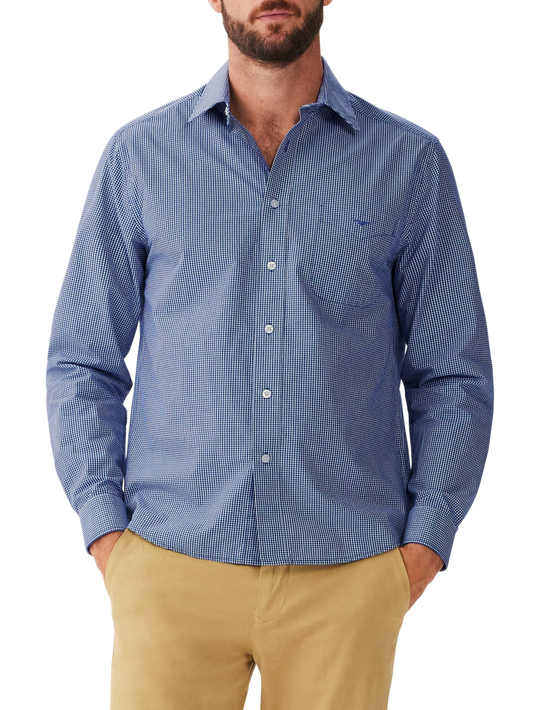 RM Williams Micro Gingham Classic Shirt