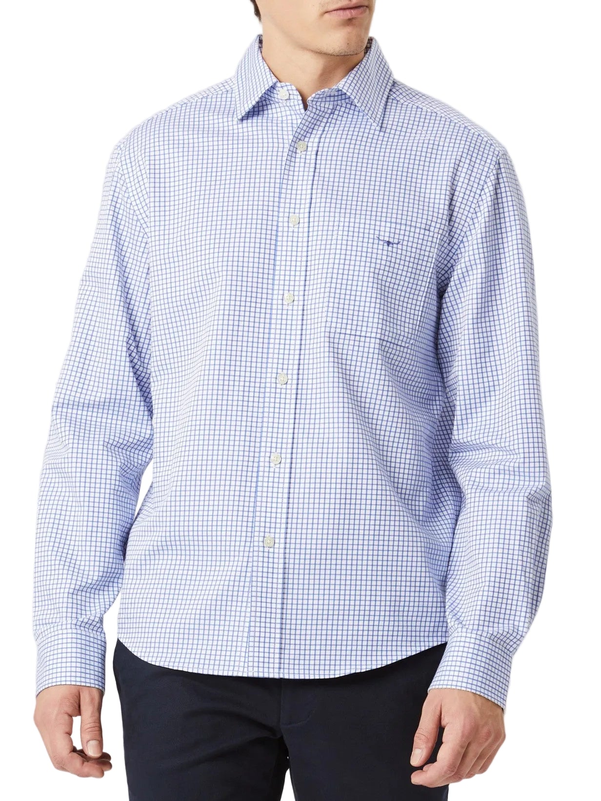 RM Williams Brunswick Twill Check Shirt