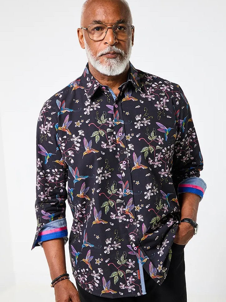 Joe Browns Botanical Birds Shirt