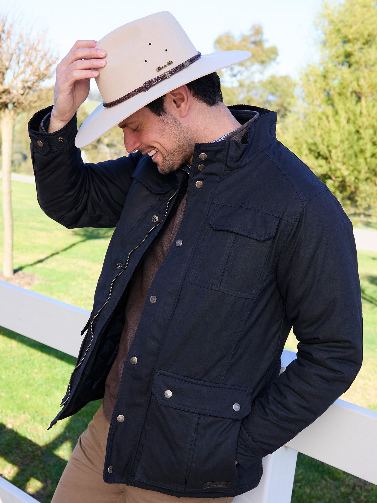 Thomas Cook Tarcutta Oilskin Jacket
