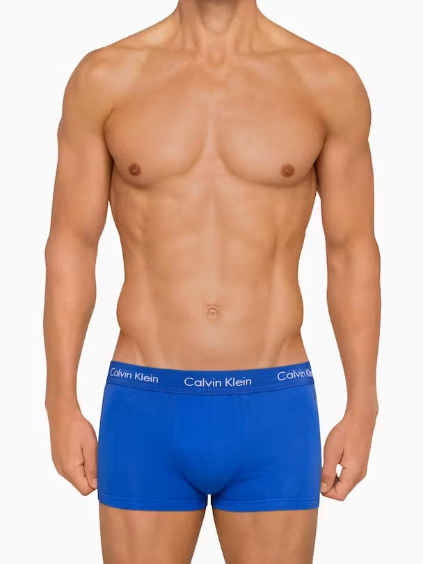 Calvin Klein Cotton Stretch 3pk LR Trunks