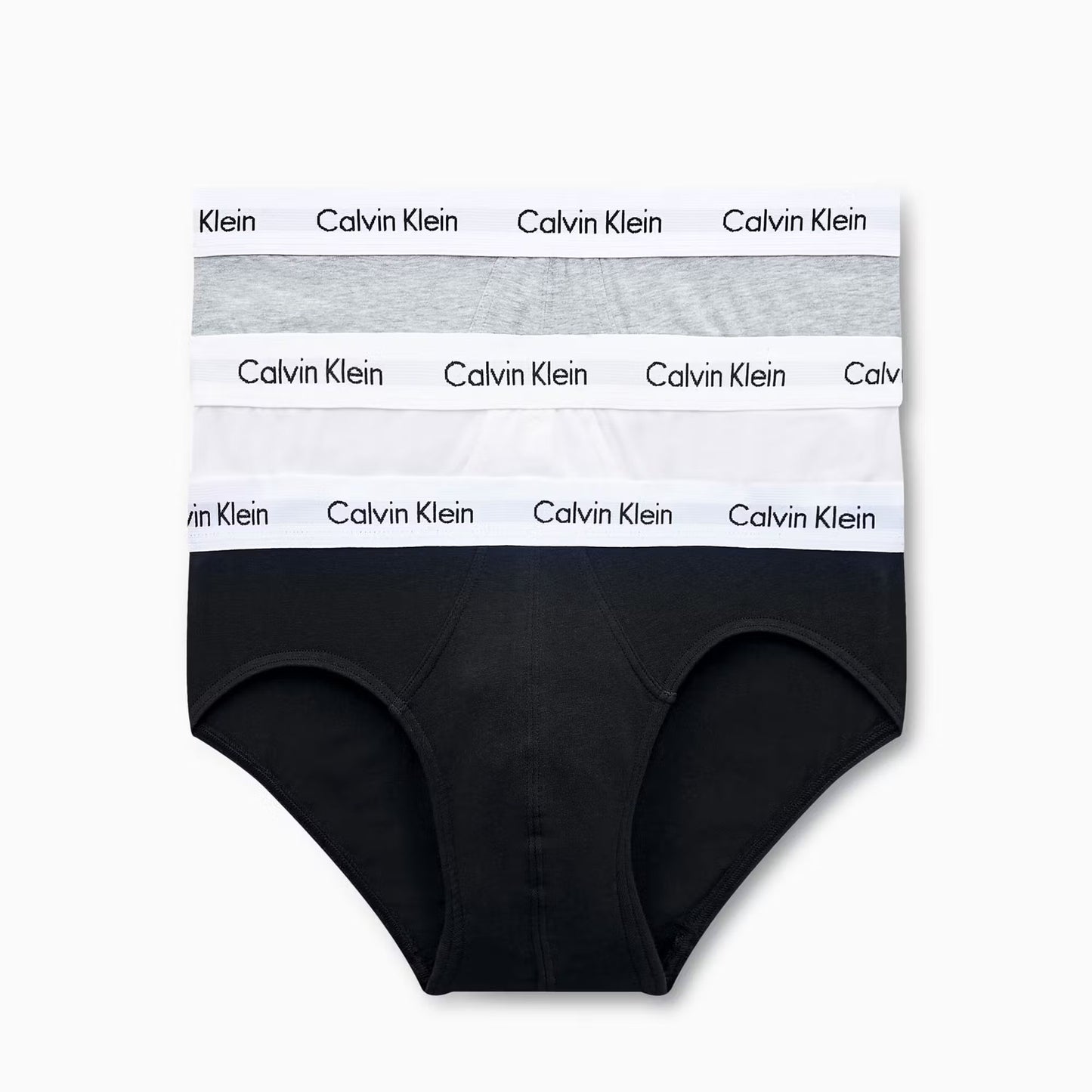 Calvin Klein Cotton Stretch 3pk Hip Briefs