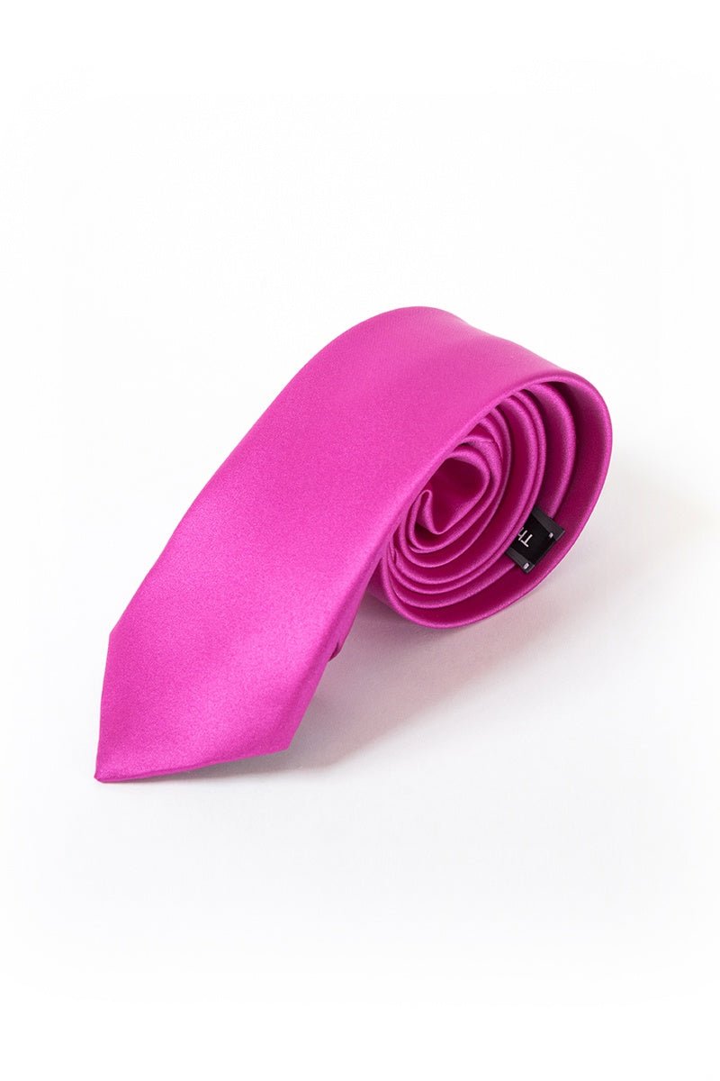 46 Fuschia Satin Tie - Thomson's Suits Ltd - 26310