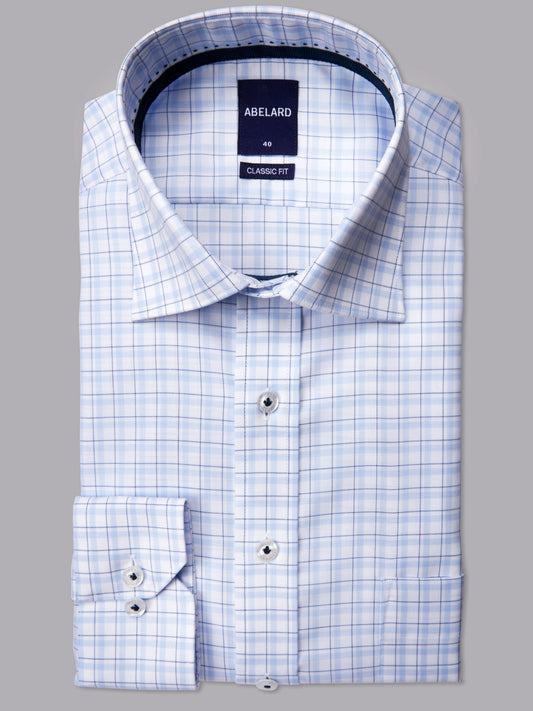 Abelard Praiano Twill Check Classic Shirt