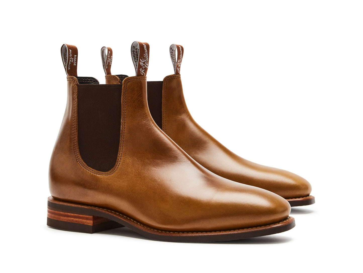 RMW Caramel Comfort Craftsman Boots