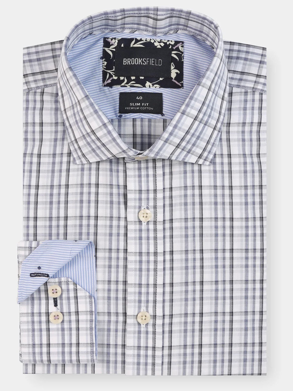 Brooksfield BFC2120 Cotton Business Shirt