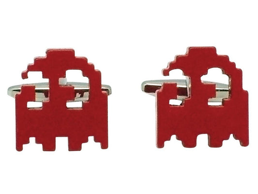 gDesign Blinky Pac Man Cufflinks - Red