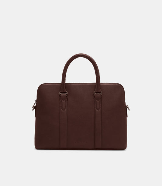 RM Williams W24 Farrier Briefcase - Whiskey