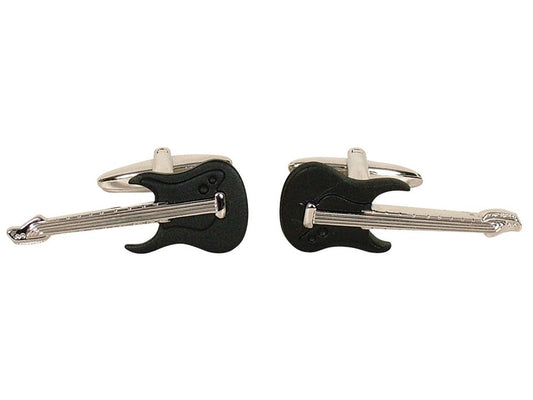 gDesign Guitar Cufflinks - BlackSilver