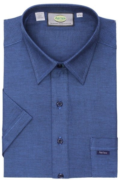 Aertex 86525 Taunton Polo - Thomson's Suits Ltd - Cobalt - S - 3313