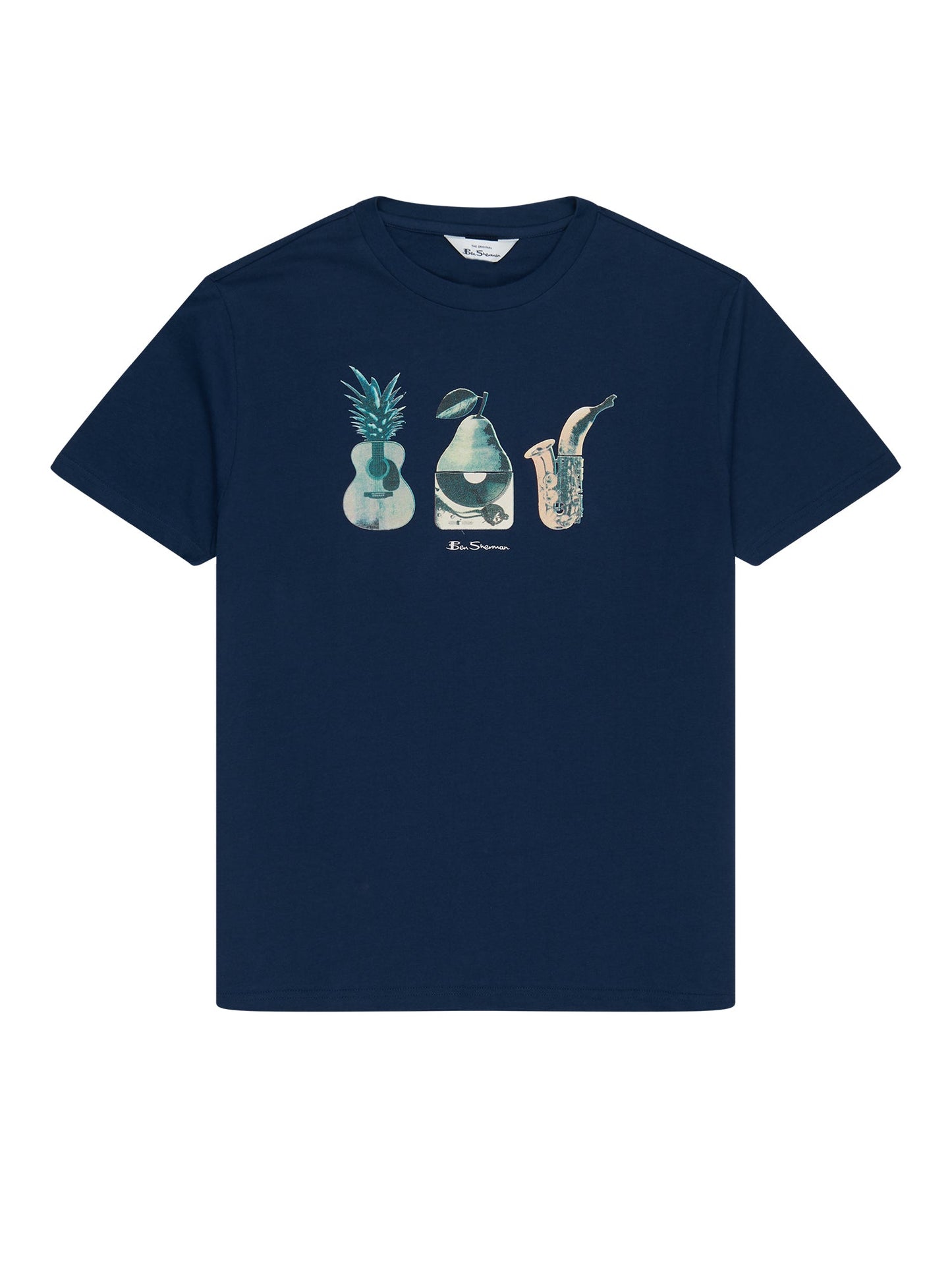 Ben Sherman Banana Split T Shirt - Thomson's Suits Ltd - Marine - M - 58212
