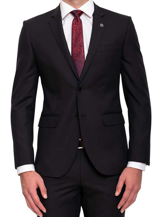 Black Alamein Hire Jacket - Thomson's Suits Ltd - Black - - 12291