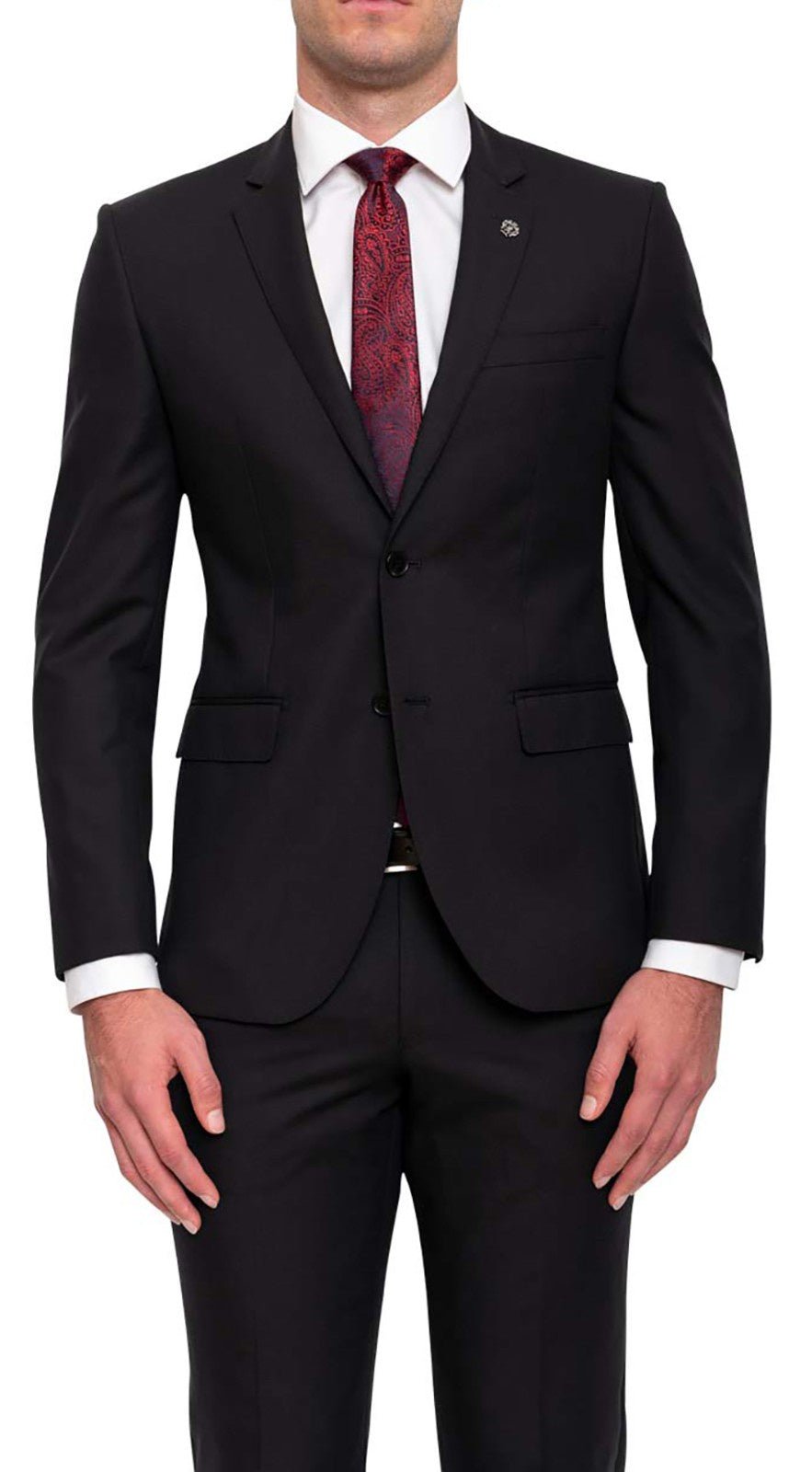 Black Alamein Hire Jacket - Thomson's Suits Ltd - Black - - 12291
