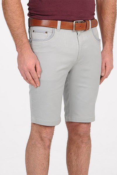 Bob Spears Euro Casual Shorts - Thomson's Suits Ltd - Grey - 32 - 64303