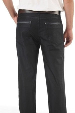 Bob Spears Stretch Dress Jeans - Thomson's Suits Ltd - Charcoal - 32 - 64289