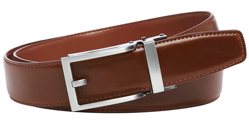 Buckle Hamilton Auto Belt - Thomson's Suits Ltd - Tan - 82 (32) - 59516
