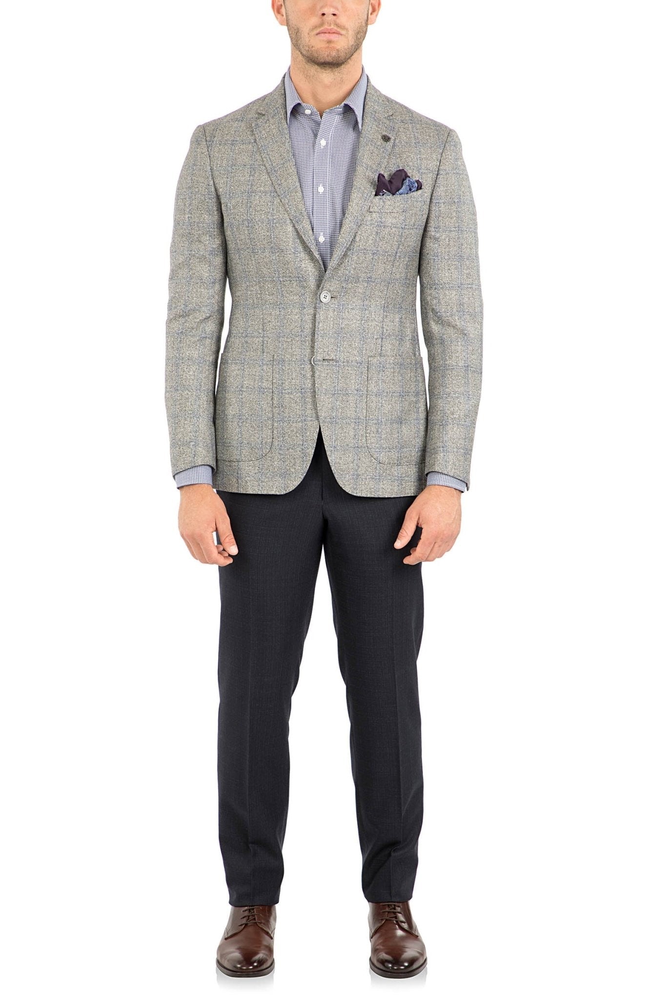 Cambridge FCH317 Corwyn Sports Coat - Thomson's Suits Ltd - Silver - 96R - 38939