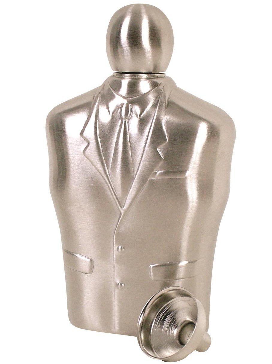 Coyote 6Oz Satin Suit Flask - Thomson's Suits Ltd - 46277