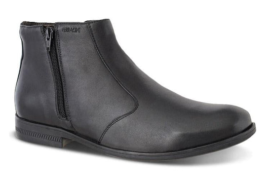 Ferracini March Twin Zip Boot - Thomson's Suits Ltd - Black - 42 - 46737