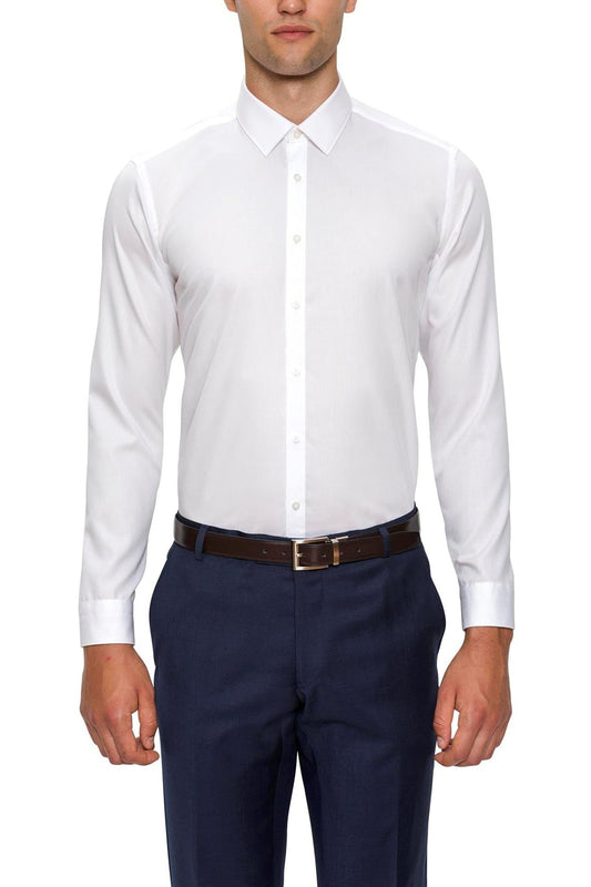 Gibson FGW014 Fierce Shirt - Thomson's Suits Ltd - White - 37 - 3101