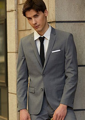 Imperial 2 Piece Suit - Thomson's Suits Ltd - Light Grey - - 8654