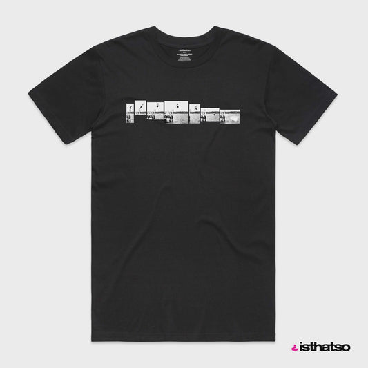 isthatso Wharf Jumping T-Shirt - Thomson's Suits Ltd - Black - M - 62490