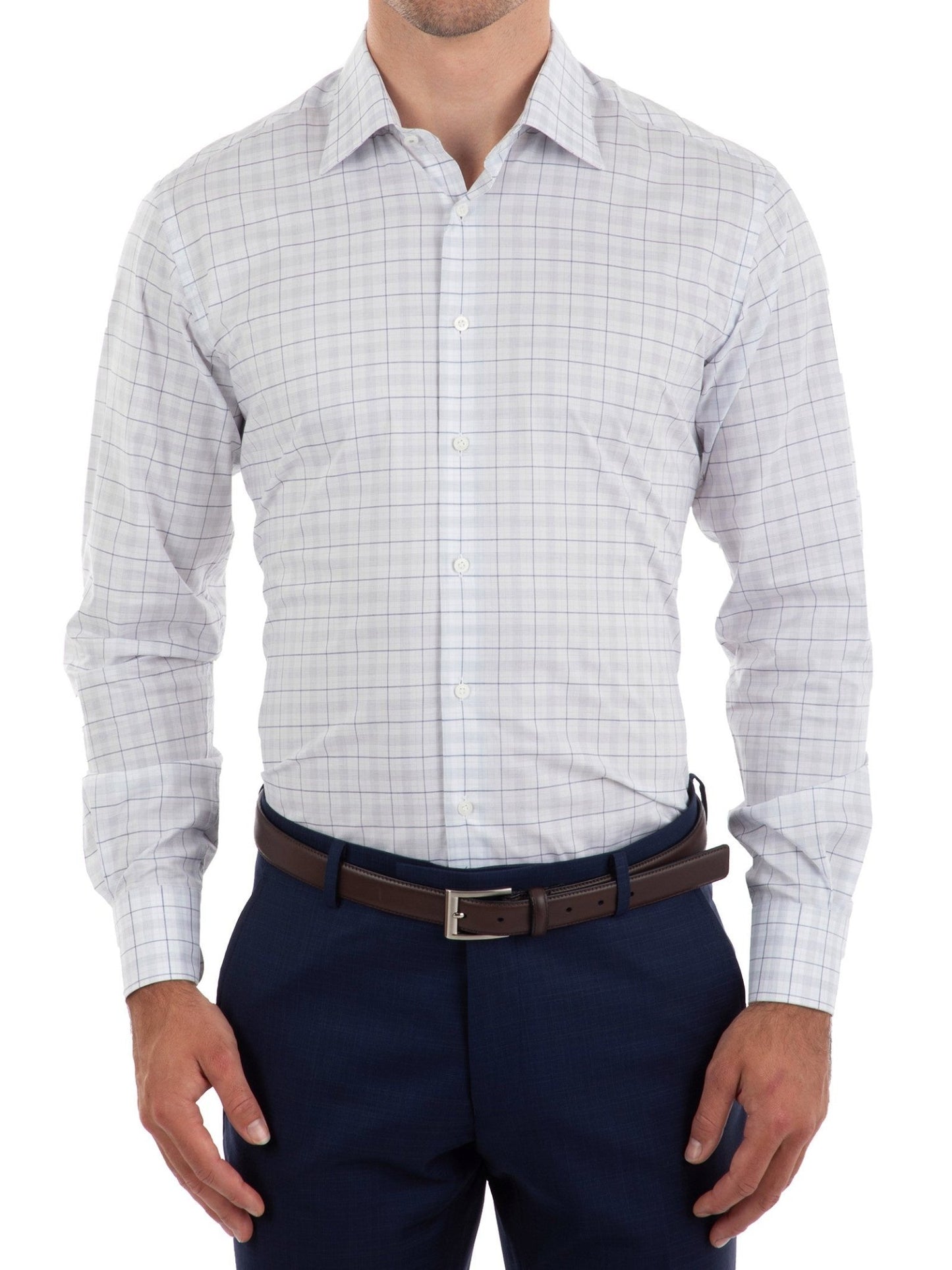 Joe Black FJM895 Settler Shirt - Thomson's Suits Ltd - White - 41 - 57968