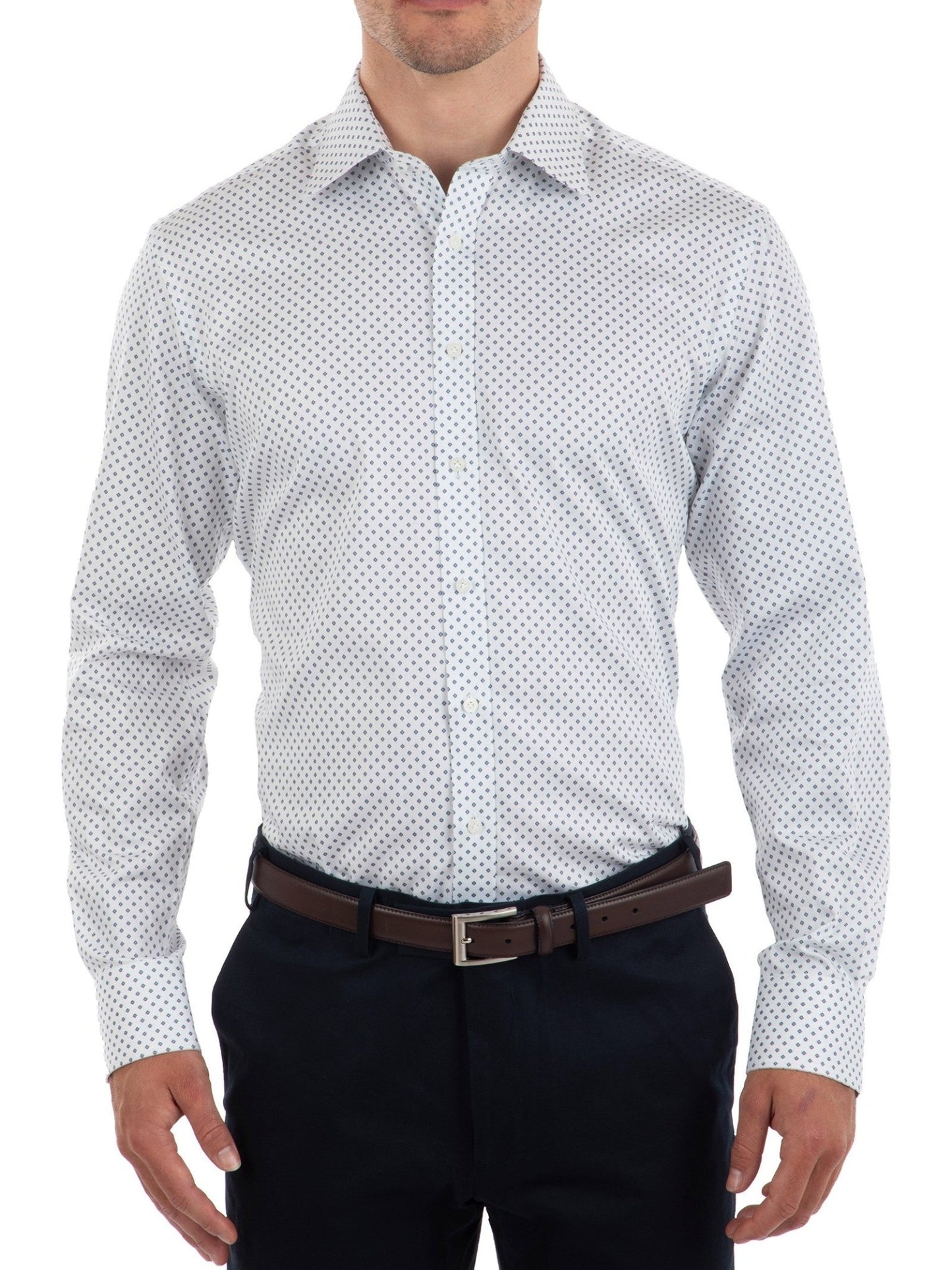 Joe Black FJM896 Pioneer Shirt - Thomson's Suits Ltd - White - 41 - 57974