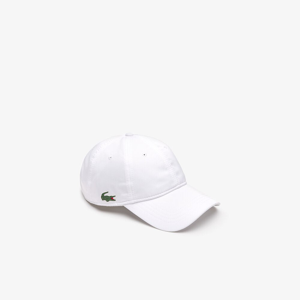 Lacoste Basic Dry Fit Cap - Thomson's Suits Ltd - White - - 60917