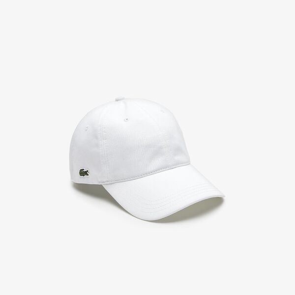 Lacoste Contrast Strap Cap - Thomson's Suits Ltd - White - - 60908