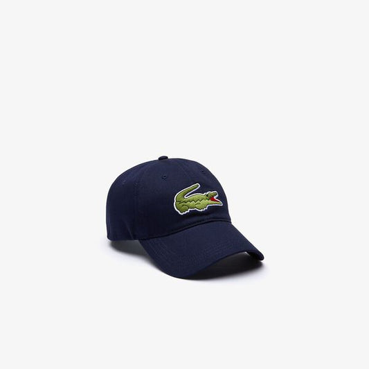 Lacoste Oversized Croc Cap - Thomson's Suits Ltd - Navy - - 60915