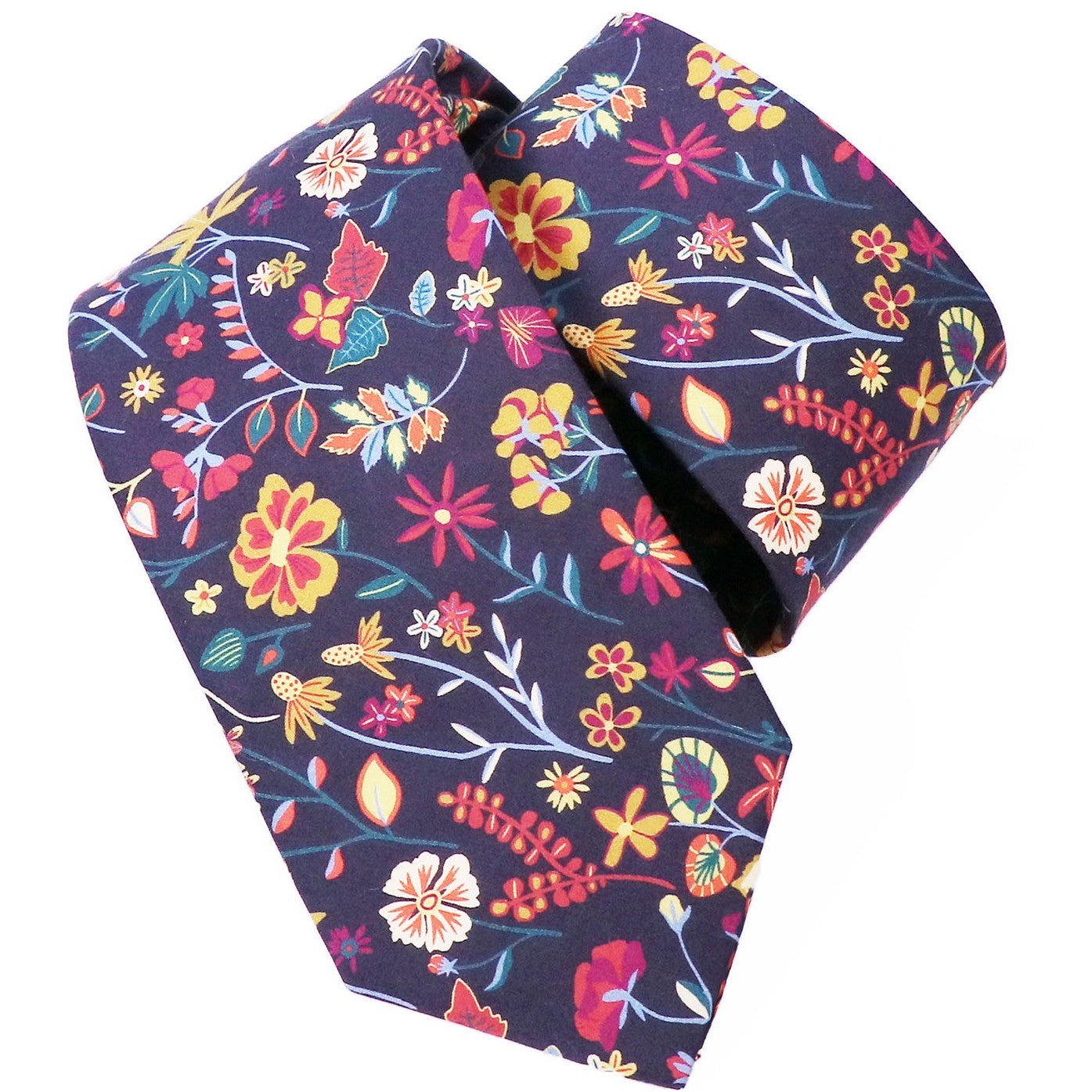 Liberty Cotton W20 Ties - Thomson's Suits Ltd - Botanists Diary - - 44485